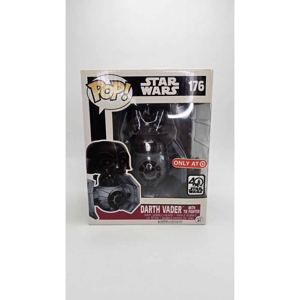 Funko Pop! - STAR WARS - DARTH VADER W/TIE FIGHTER #176 Target Exclusive